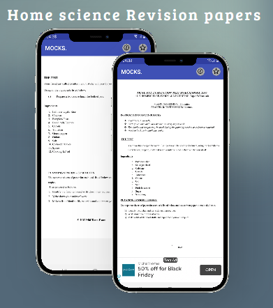 Homescience papers:Paper 1,2,3 Screen 3