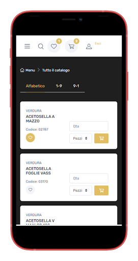 Android application Ordini Fumagalli Danilo screenshort