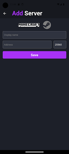 Game Server Status Screen 2