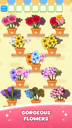 Game screenshot Flower Merge Jam mod apk