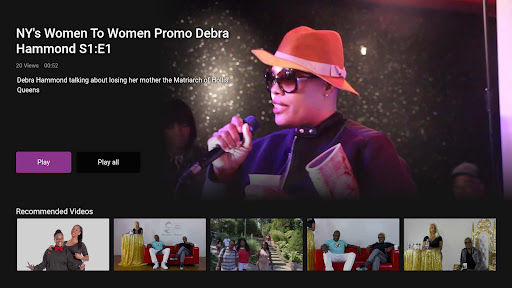 Women To Women TV Screen 3