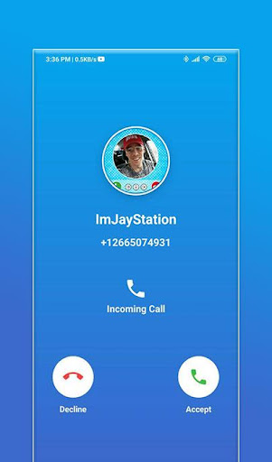 ImJayStation Fake Call Screen 3