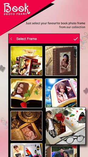 Android application Book Photo Editor screenshort