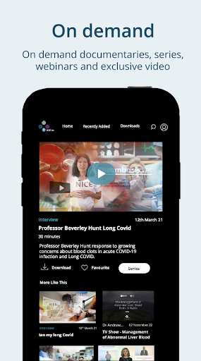 Android application ICST TV screenshort