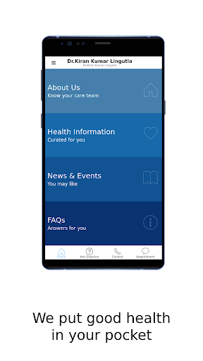 Android application Dr.Kiran Kumar Lingutla screenshort