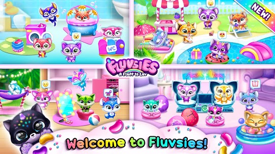 Fluvsies – A Fluff to Luv MOD APK 1.0.462 (Unlimited Money) 4