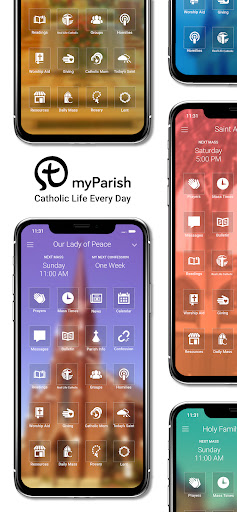 Android application myParish - Catholic Life screenshort