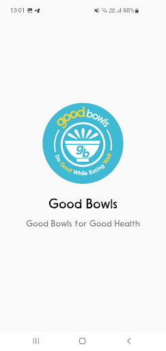 Android application Good Bowls screenshort