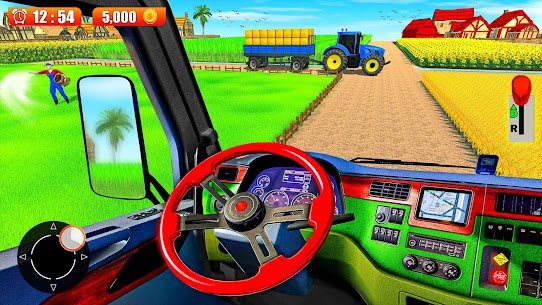 Mega Tractor Driving Simulator 1.54 (Mod/APK Unlimited Money) Download 1
