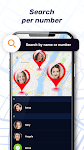 screenshot of Live Mobile Number Locator App