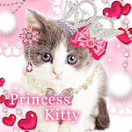 Cover Image of Download Princess Kitty Theme +HOME  APK