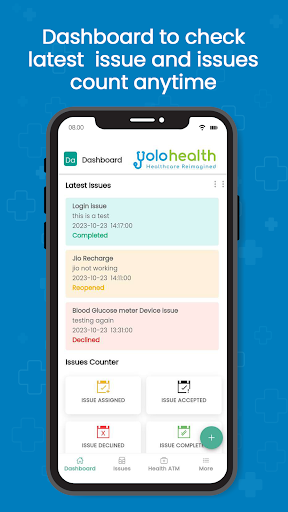 YoloHealth Support Screen 2