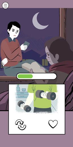 Screenshot of Living in 2020: Story Choice