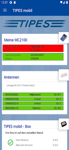 TIPES mobil Screen 3