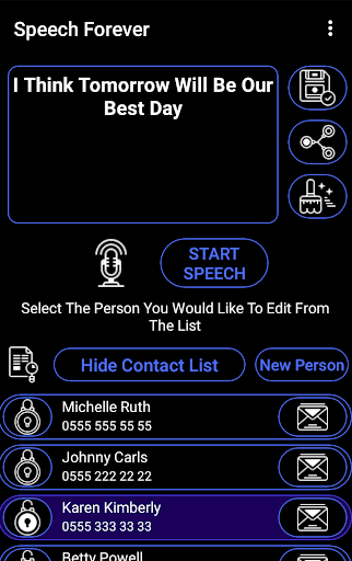 Speech Forever Screen 2
