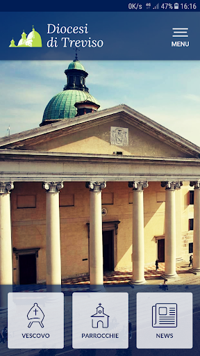 Android application Diocesi di Treviso screenshort