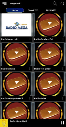 Radio Mega Haiti 103.7 Radio Screen 2