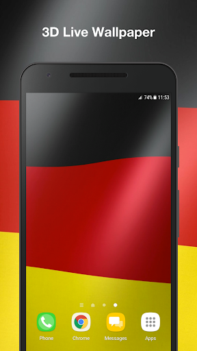 Germany Flag Live Wallpaper Screenshot