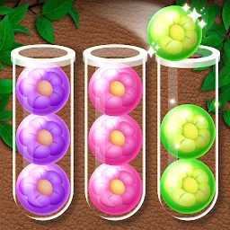 ウッディソート：カラーボールを並べ替える Mod Apk