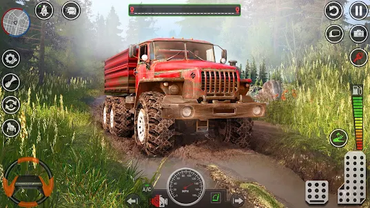 진흙 트럭 운전