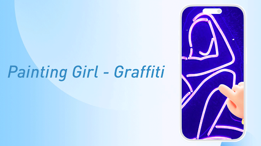Painting Girl - Graffiti