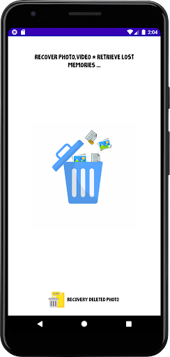 Android application Recuva - recover deleted photo screenshort