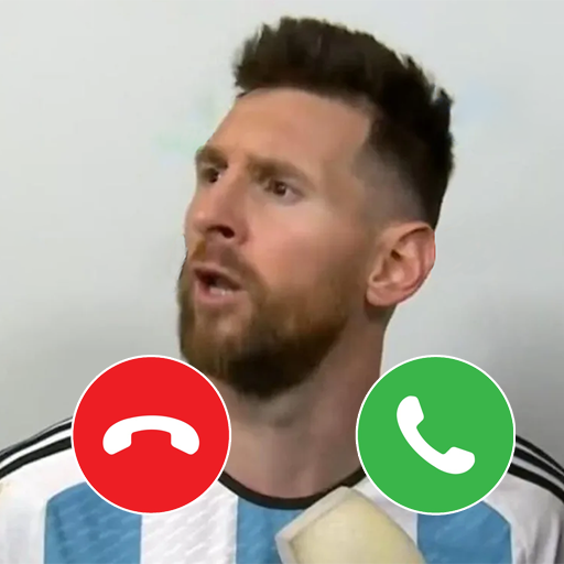 Messi Que Miras Bobo fake call logo