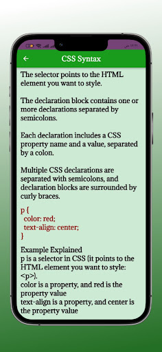 Learn css Screen 3