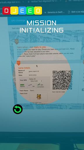 Android application DJEEO Tracker screenshort