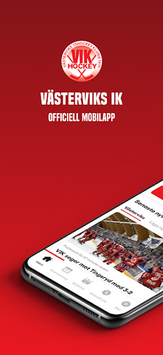 Android application Västervik IK screenshort