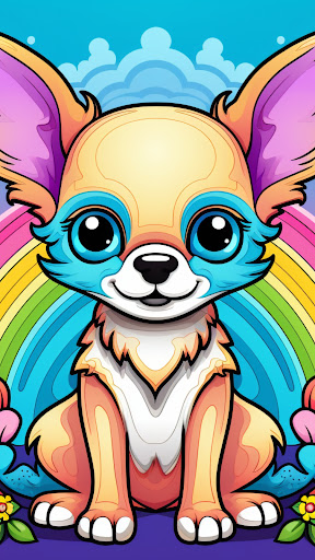 Puppy Dog Coloring Screen 2