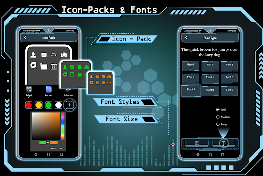 Screenshot of Highstyle tab Launcher