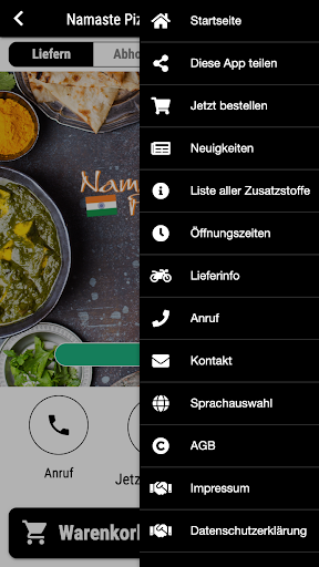 Namaste Pizzeria and Restaurant