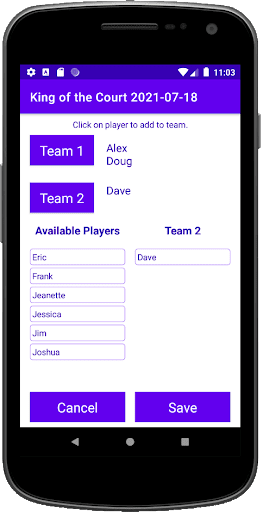 Team Up Volleyball Screen 2