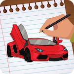 How to Draw : Sports Cars, Ambulance, Humans Apk
