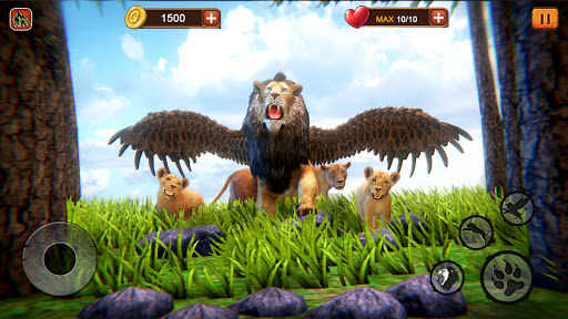 Angry Flying Lion Simulator androidhappy screenshots 1