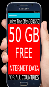 Internet Data app : 50 GB Unknown