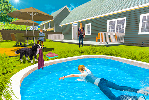 Virtual Family pet Dog Simulator apkdebit screenshots 11