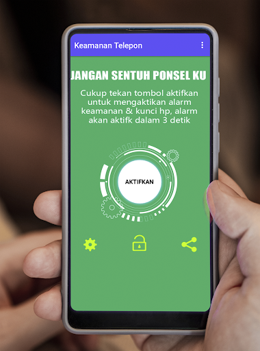 Jangan Sentuh Ponsel Ku Alarm Hp