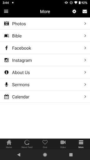 Maple City Baptist Church Screen 3