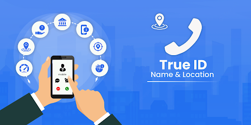 Android application True Id Name & Location screenshort