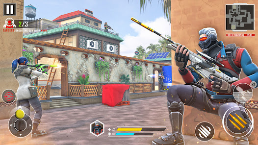 Captura de Pantalla 1 Commando Shooting 3D Gun Games android
