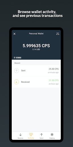 Capricoin Copay Screen 2