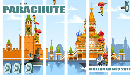 Android application PARACHUTE · Game and Watch screenshort