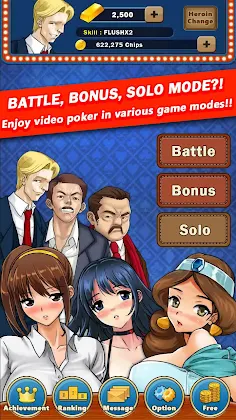 Video Poker :  Battle Poker - Screenshot 2