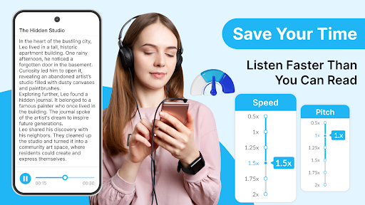 Text to Speech - Text Reader Screen 2