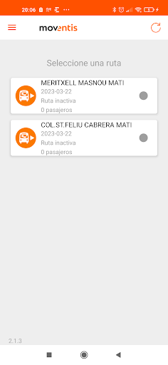 Moventis Control Screen 2