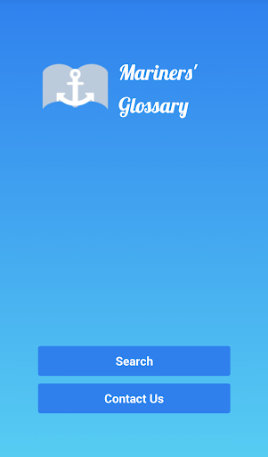 Android application Mariners' Glossary screenshort