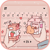 Pink Berry Cheers Keyboard Background icon