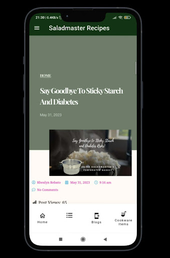 Saladmaster Recipes Screen 2